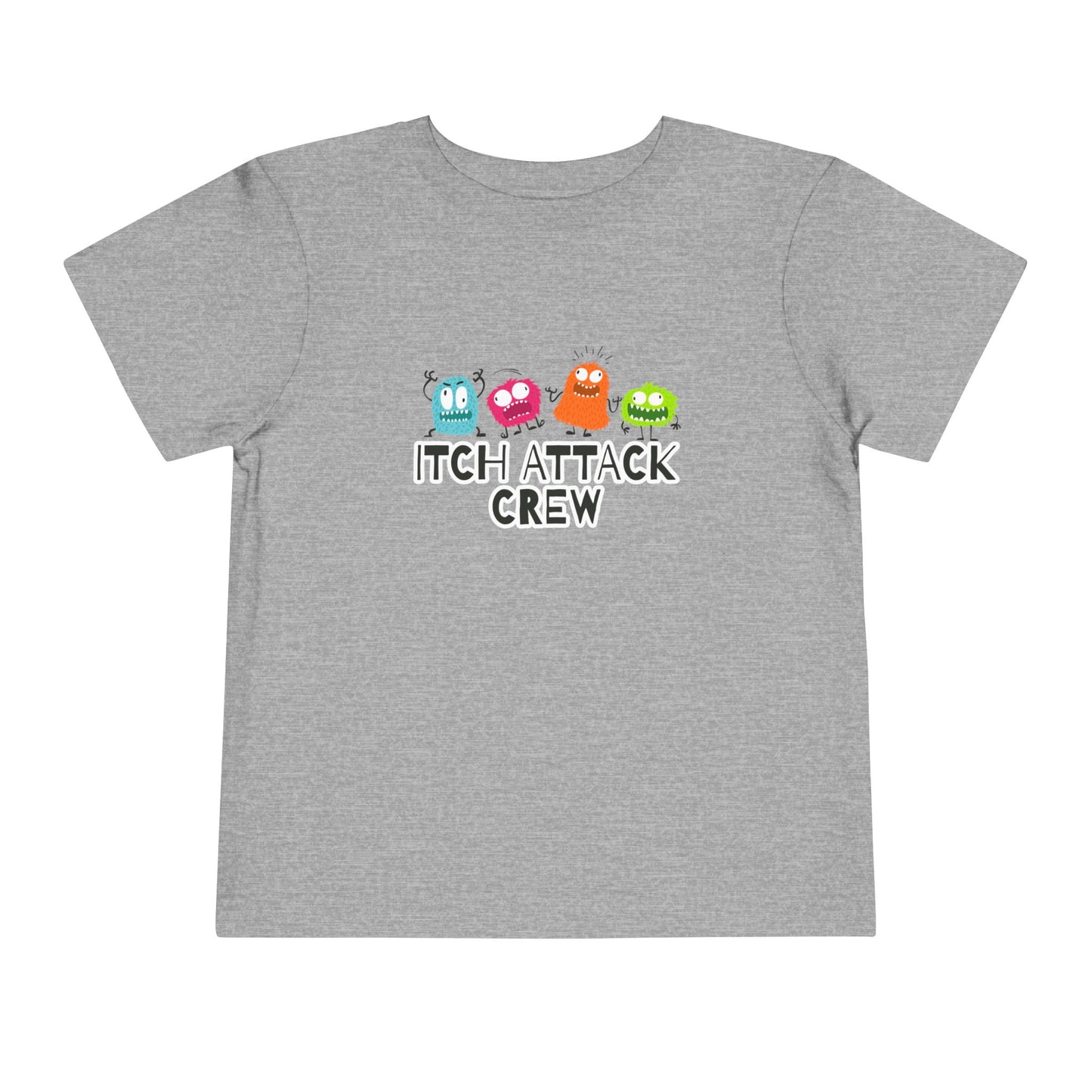 Itch Attack Crew Toddler Tee | Fun Awareness Kids Shirt